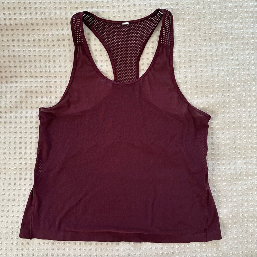 Lululemon Racerback Mesh Tank Top